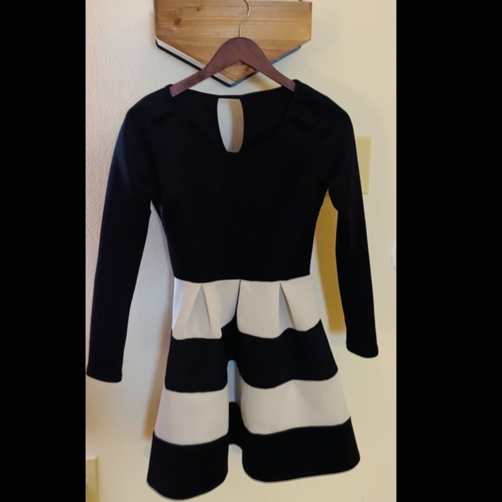 Charlotte Russe Black and White Dress